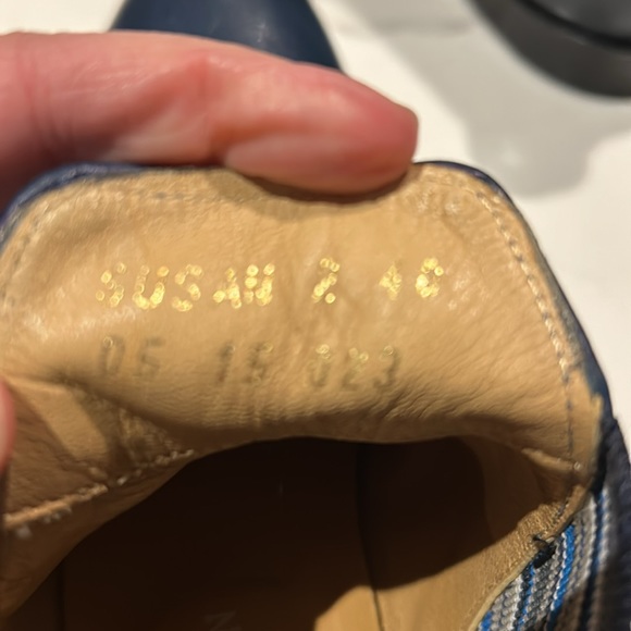 Melvin & Hamilton Navy Boots - Picture 10 of 11